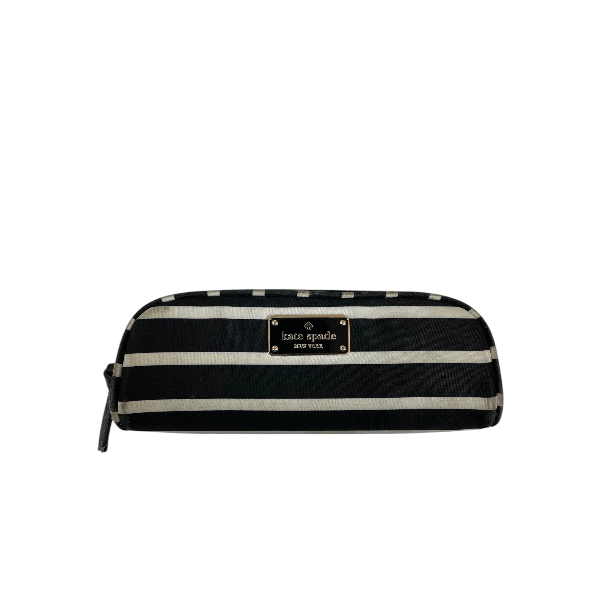 Kate Spade Bags Makeup Bag Designer By Kate Spade In Black & White, Size:Small