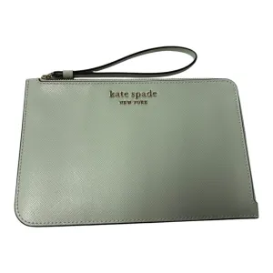 Kate Spade Bags Wristlet Designer By Kate Spade In Green, Size:Small
