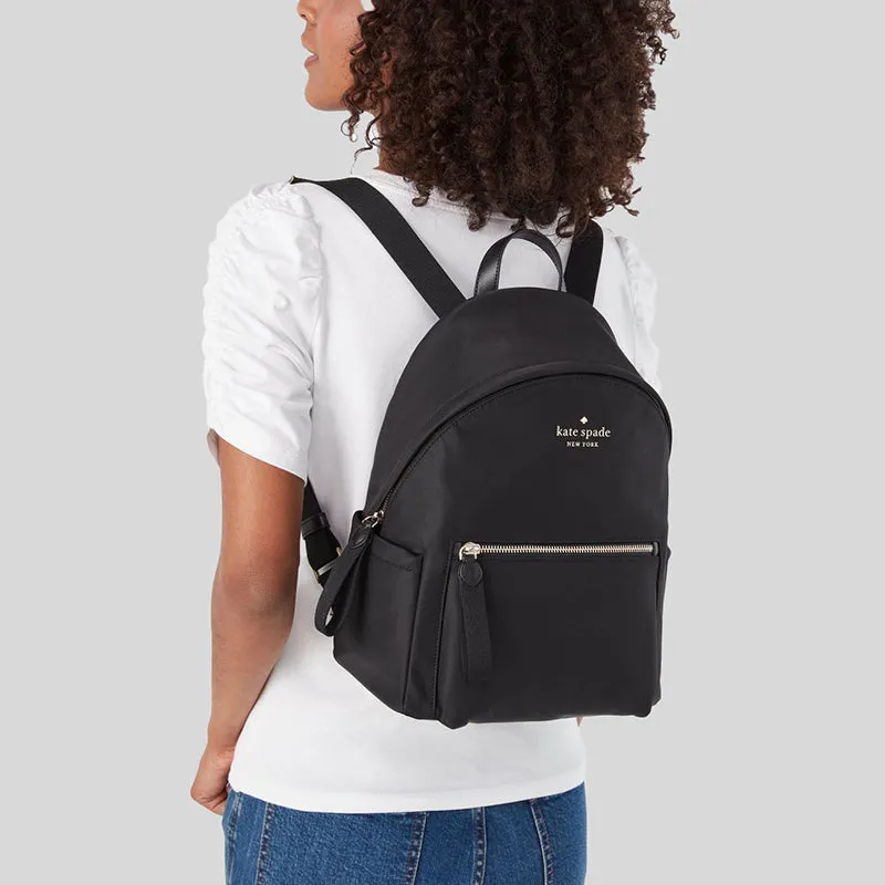 Kate Spade Chelsea Medium Backpack Black WKR00556