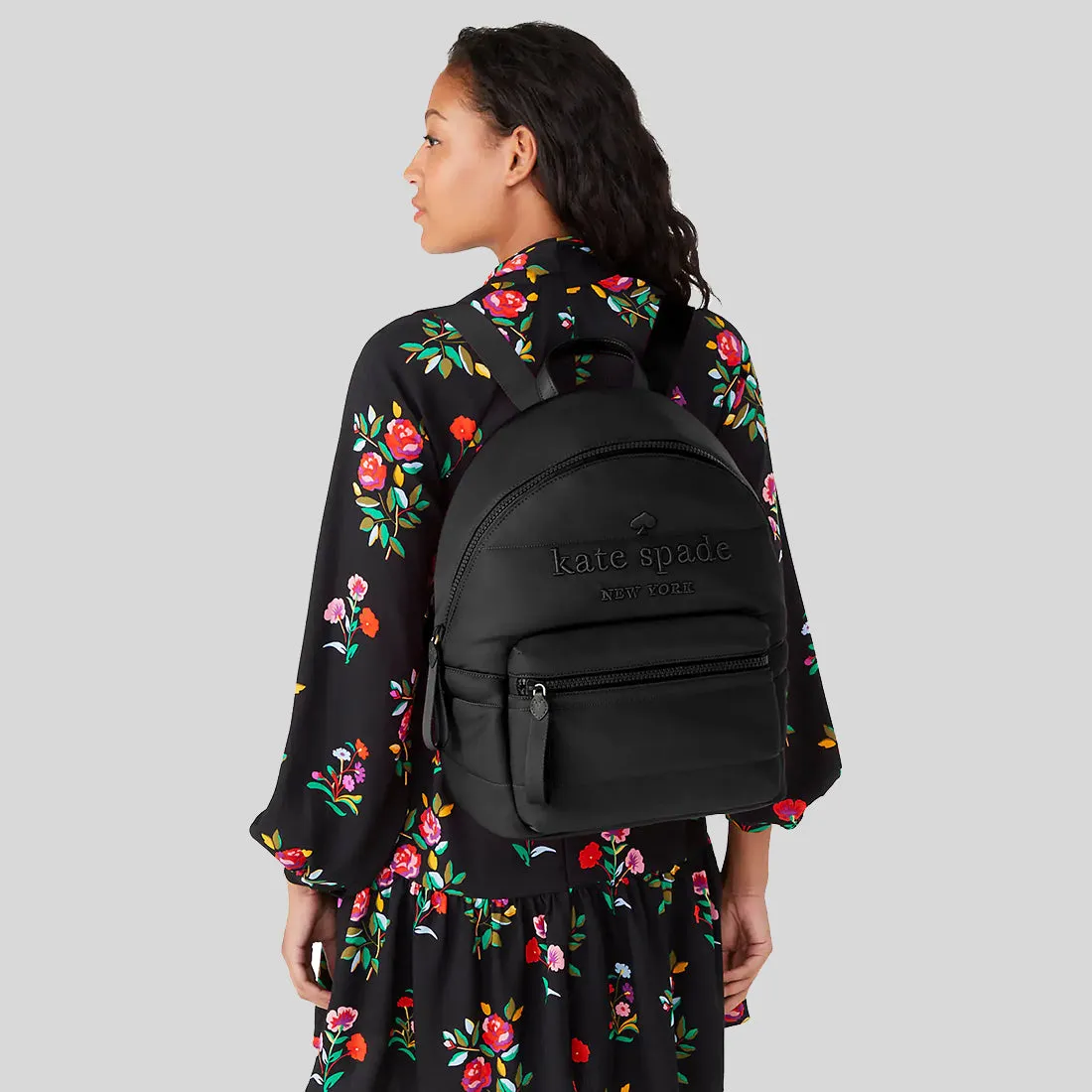 Kate Spade Ella Large Backpack Black KC550