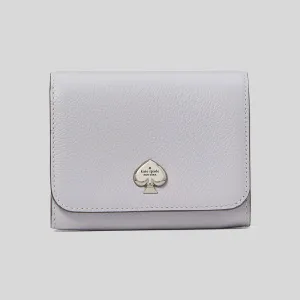 KATE SPADE Kayla Small L-zip Wallet Mountain Grey KK056