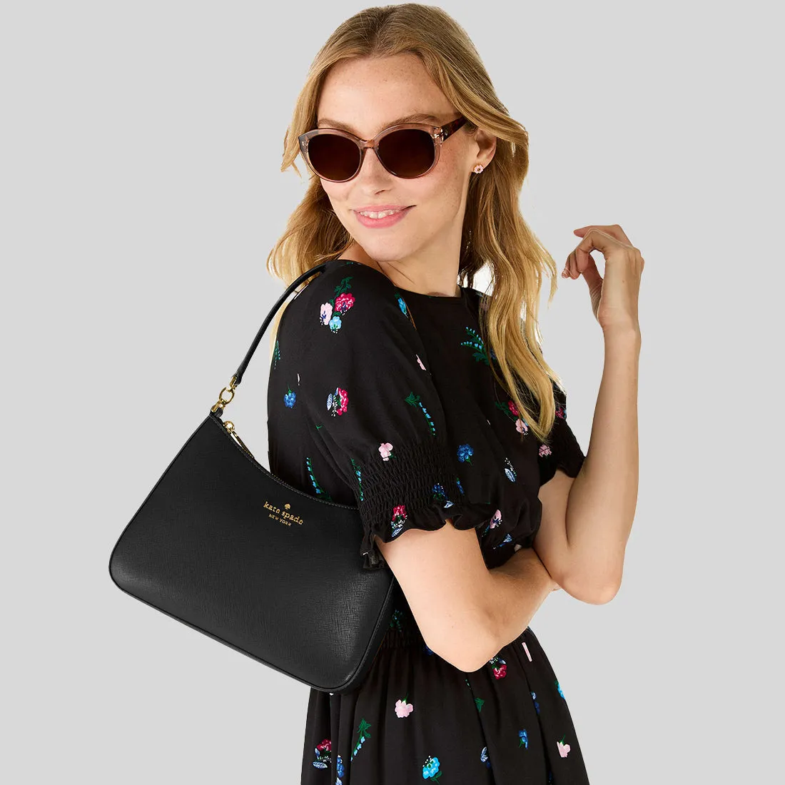 KATE SPADE Madison Shoulder Bag Black KH397