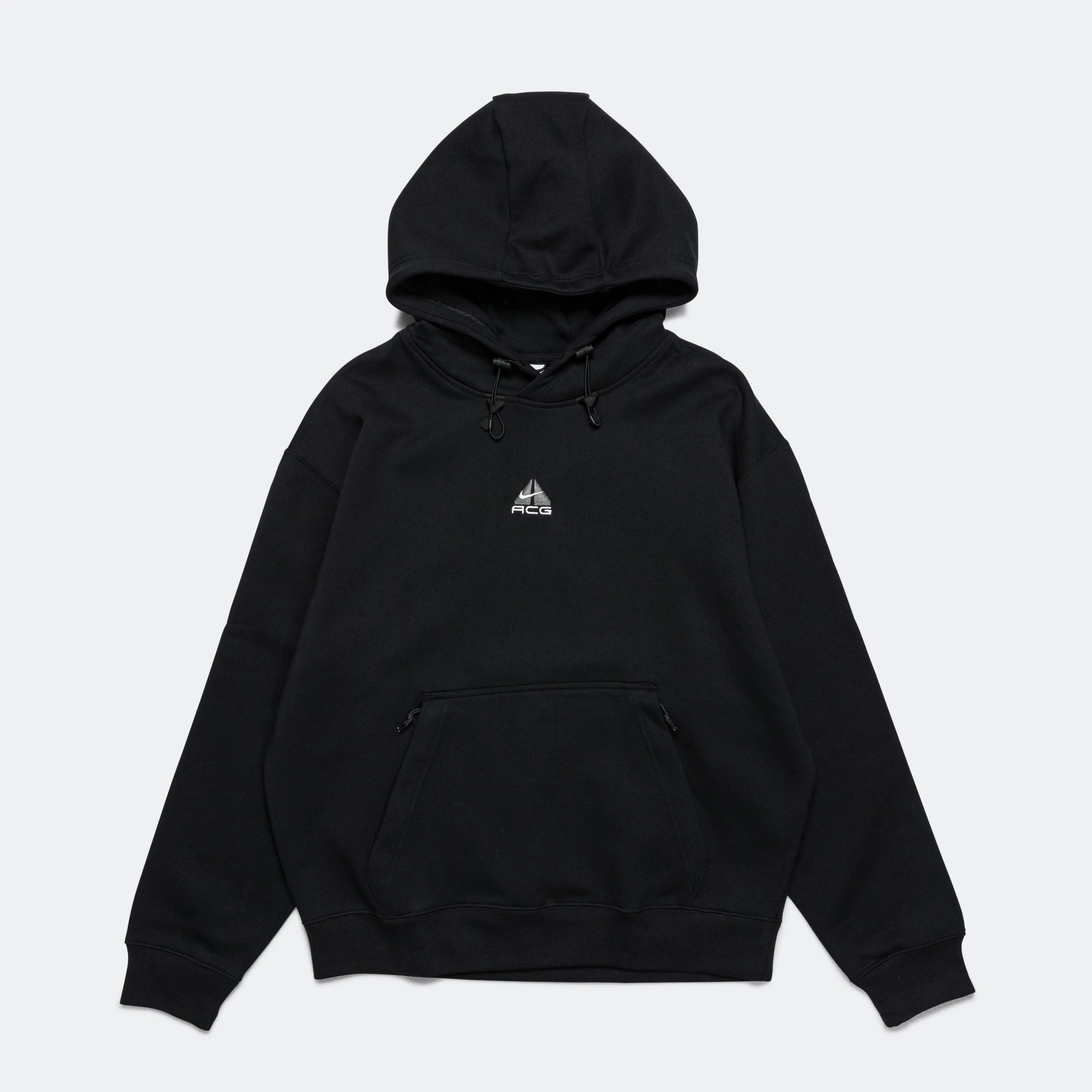 Lungs' Therma-FIT Tuff Fleece Hoodie - Black/Anthracite-Summit White