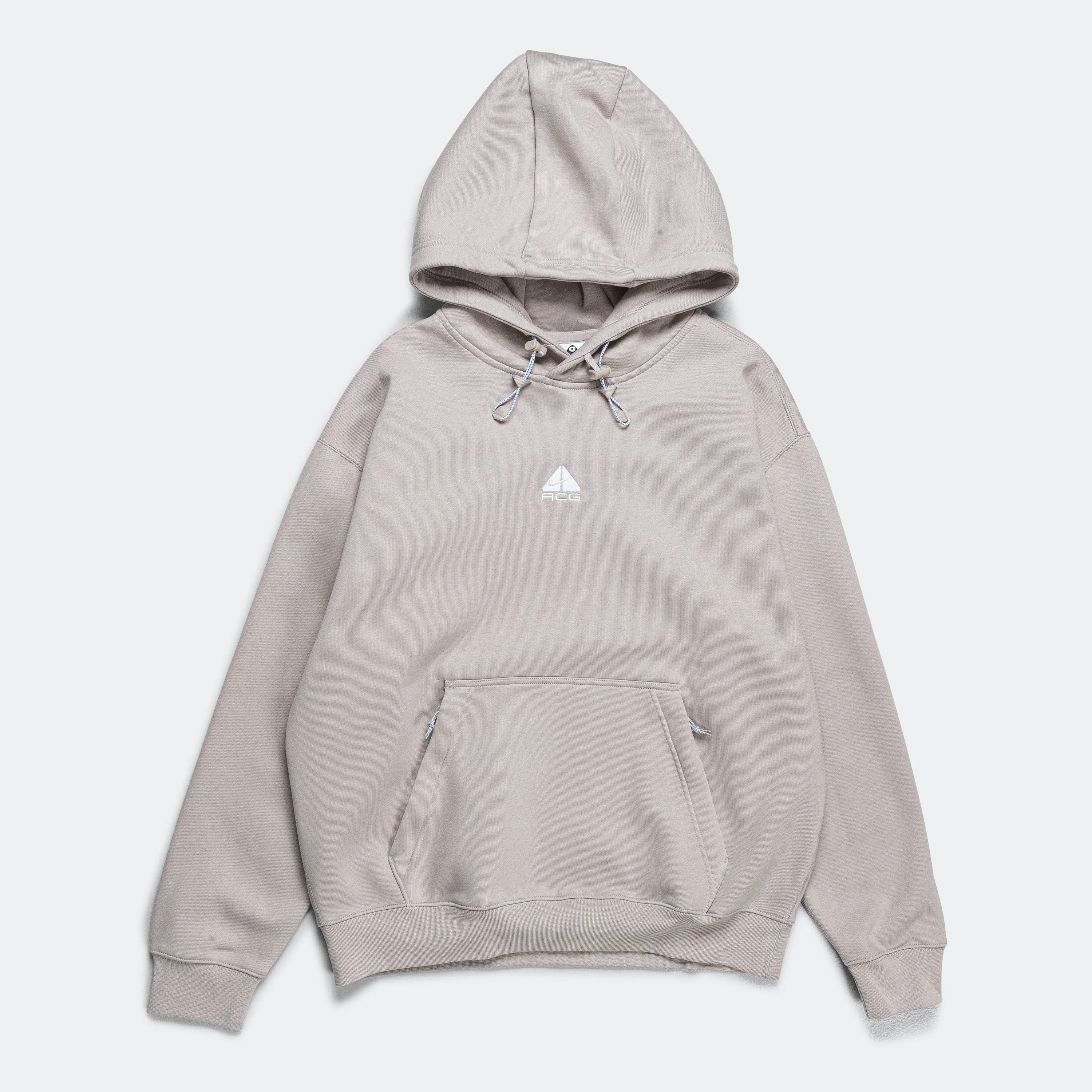 Lungs' Therma-FIT Tuff Fleece Hoodie - College Grey/Football Grey-Summit White