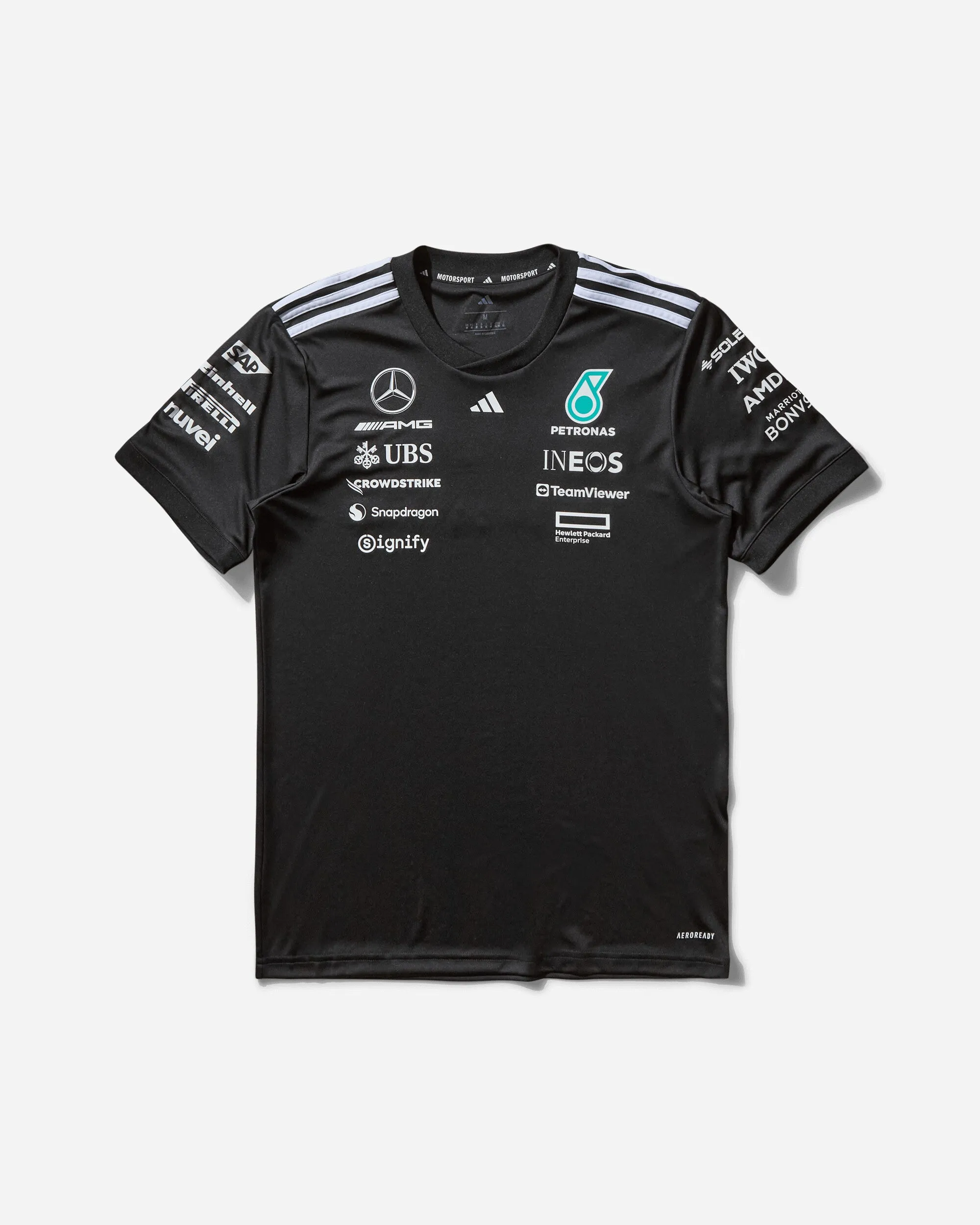 Men's Mercedes-AMG Petronas Formula One Team Driver Jersey Black