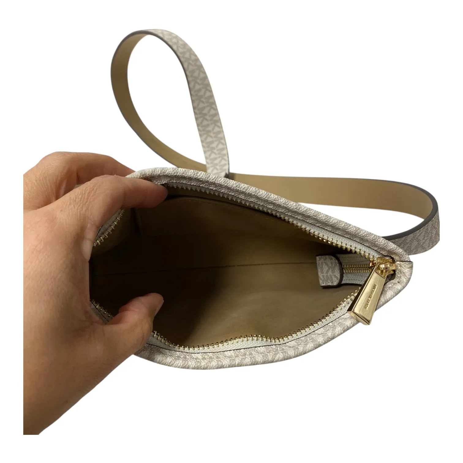 Michael Kors Bags Belt Bag Designer By Michael Kors In White, Size:Large