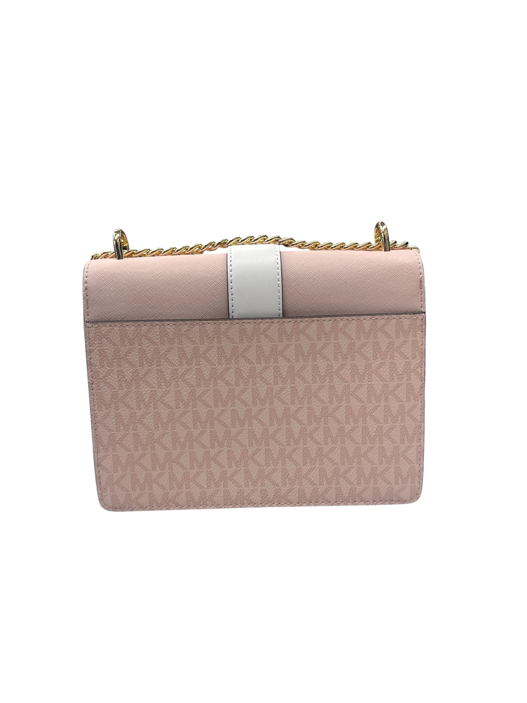 Michael Kors Bags CROSSBODY DESIGNER by MICHAEL KORS In PINK & WHITE, Size: SMALL