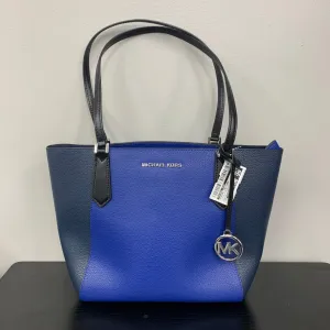 Michael Kors Bags Handbag Designer By Michael Kors In Black & Blue, Size:Medium
