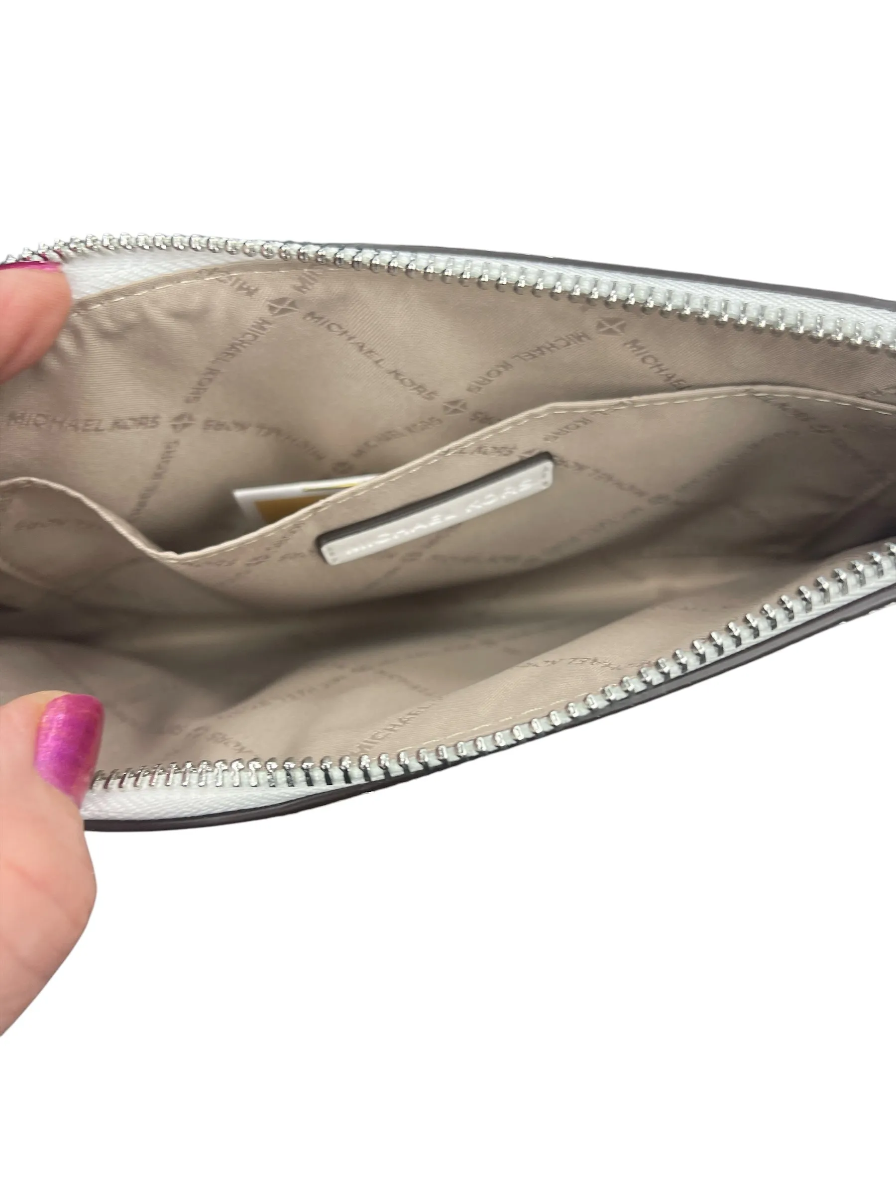 Michael Kors Bags WRISTLET DESIGNER by MICHAEL KORS In WHITE, Size: MEDIUM