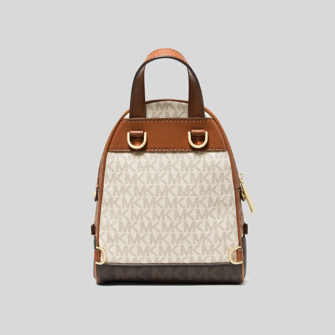Michael Kors Rhea Mini Color-Block Logo Backpack Luggage Multi 30S0GEZB0B