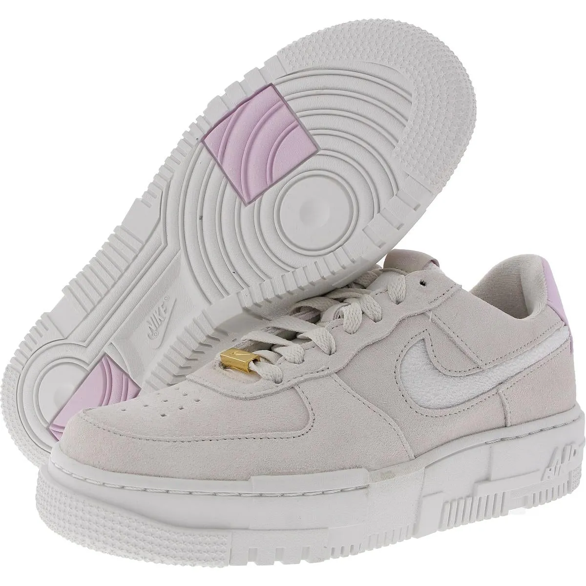 Nike AF1 Pixel Womens Lace-Up Casual And Fashion Sneakers