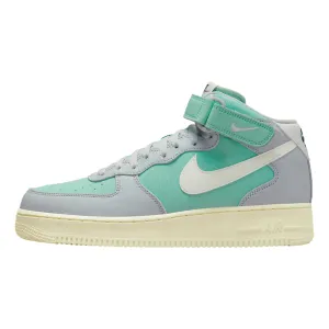 Nike Air Force 1 Mid '07 LX Grey Fog/Sail-Enamel Green  DQ8766-002 Men's