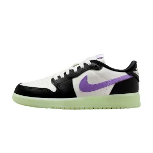 Nike Air Jordan 1 Retro Low OG Black/Black Raspberry  HF0410-001 Grade-School