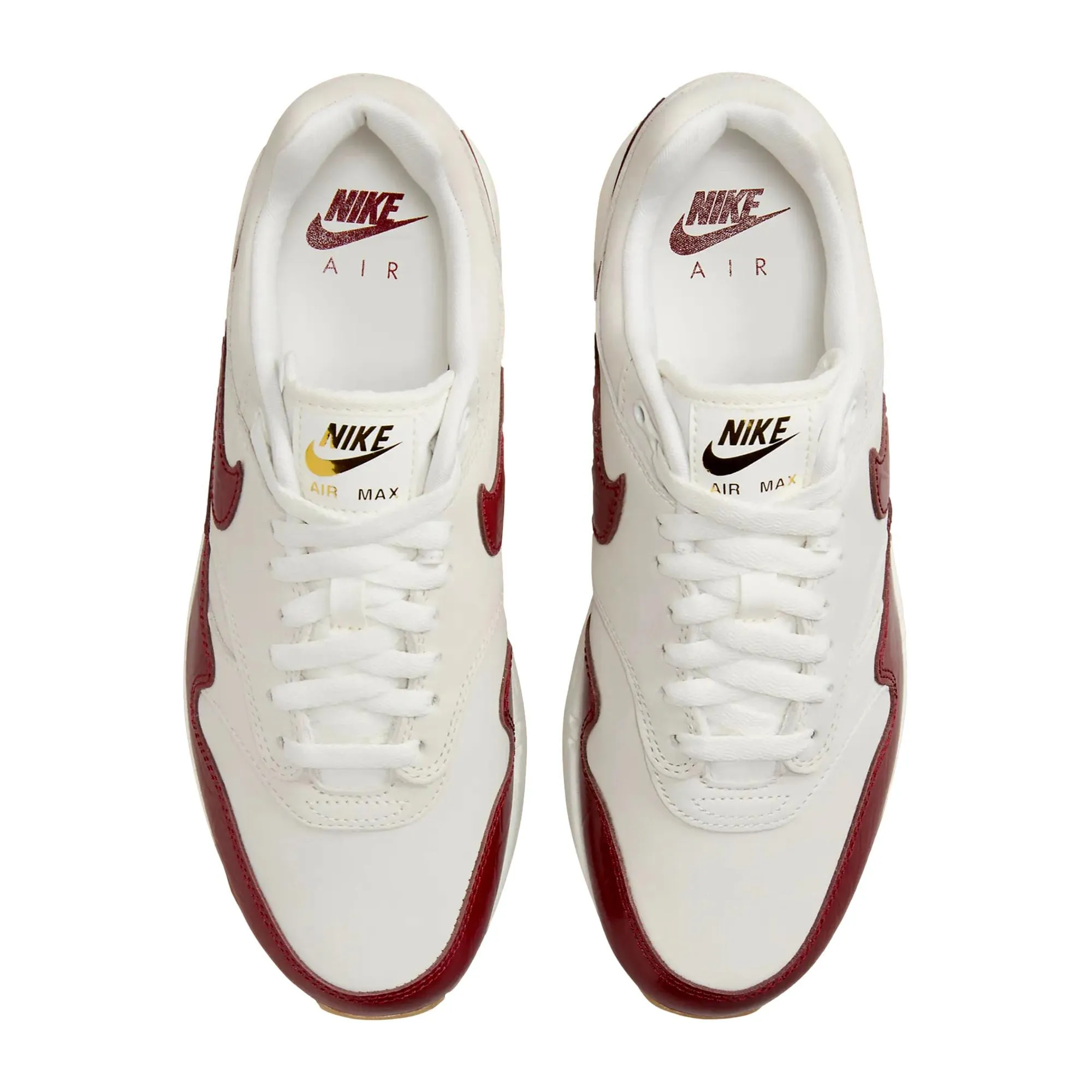 Nike Air Max 1 LX Sail/Team Red-Sail  FJ3169-100 Women's