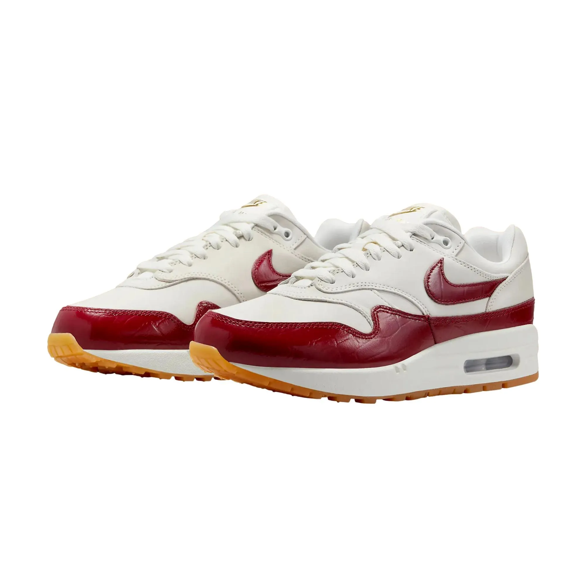 Nike Air Max 1 LX Sail/Team Red-Sail  FJ3169-100 Women's