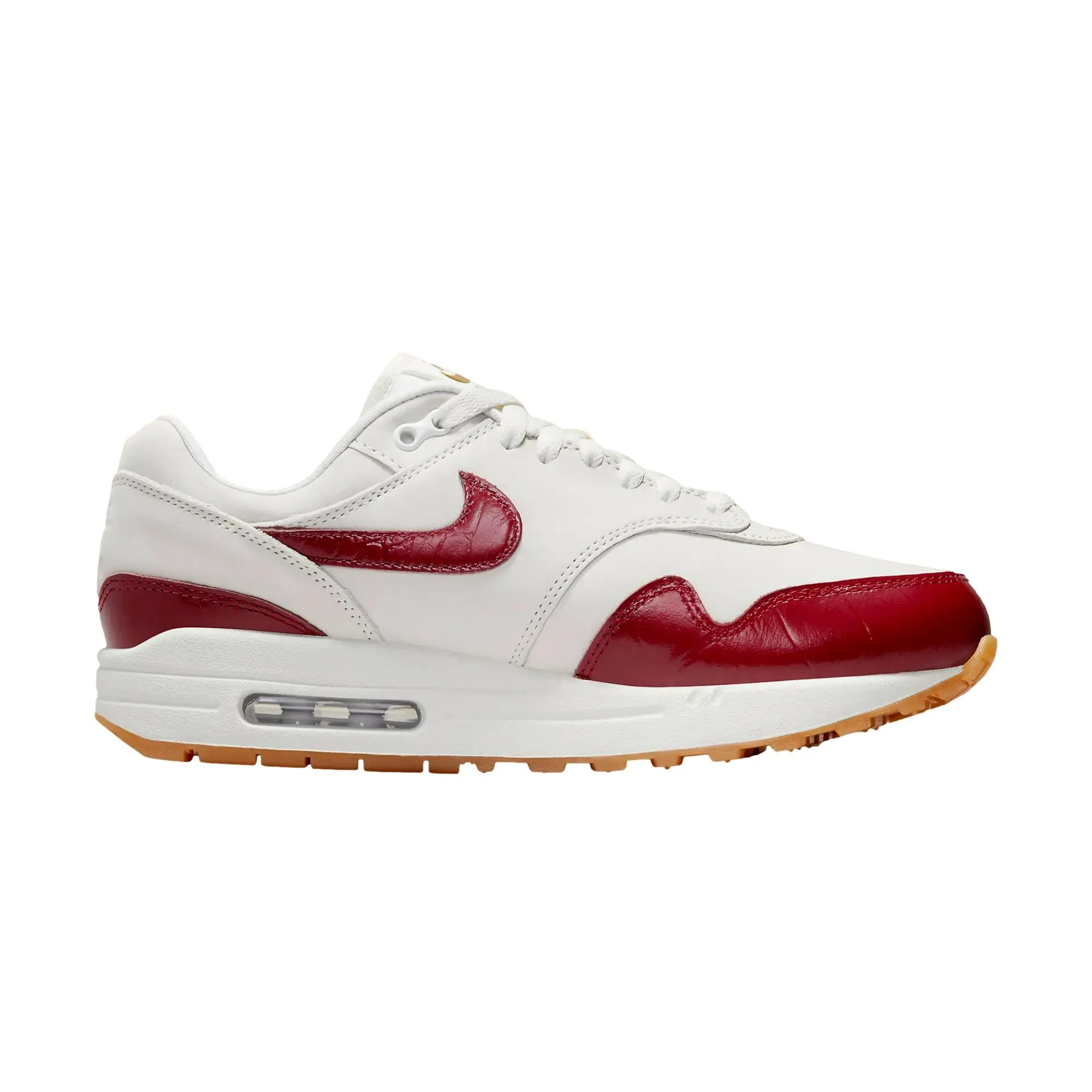 Nike Air Max 1 LX Sail/Team Red-Sail  FJ3169-100 Women's