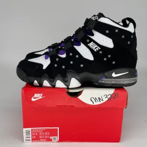 NIKE AIR MAX 2 CB 94 BLACK WHITE PURPLE SIZE 11.5 FQ8233-001