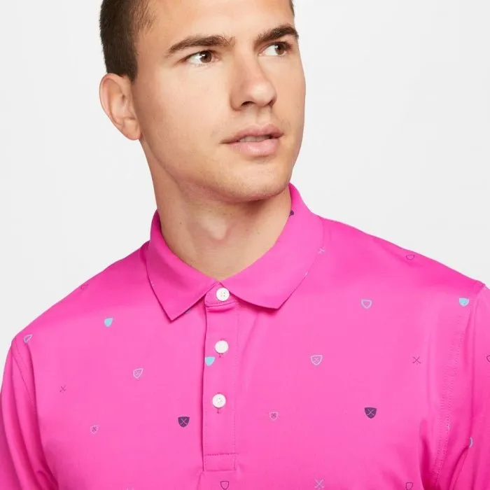 Nike Dri-Fit Player Heritage Print Golf Shirt DH0645
