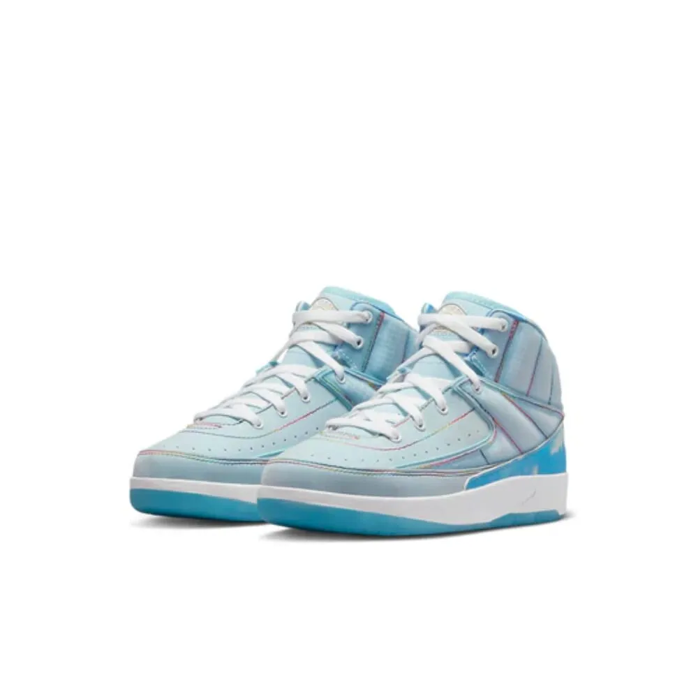 Nike Jordan 2 Retro Celestine Blue/White-Multi  DQ7693-419 Pre-School
