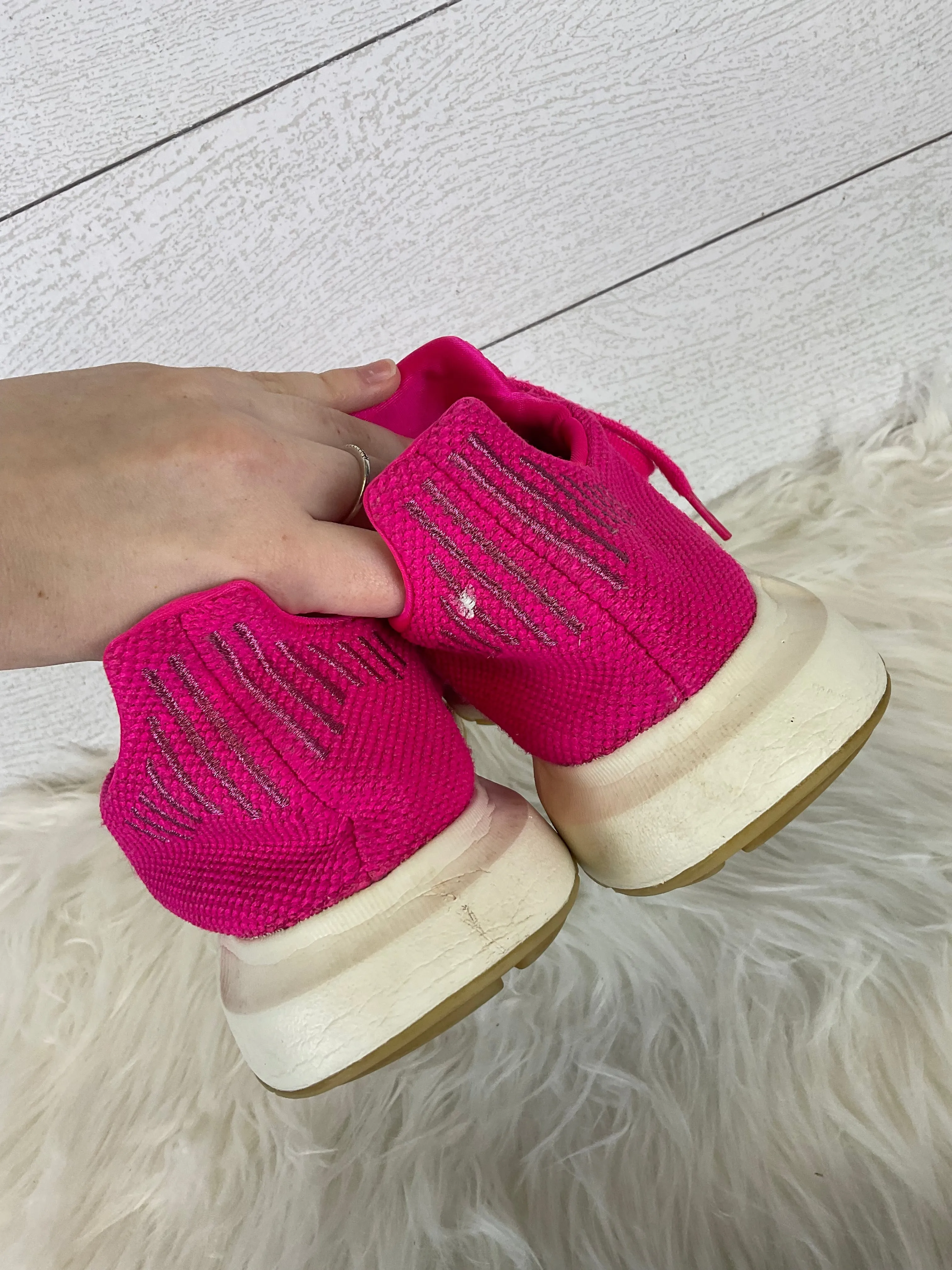Pink Shoes Athletic Adidas, Size 8 adidas