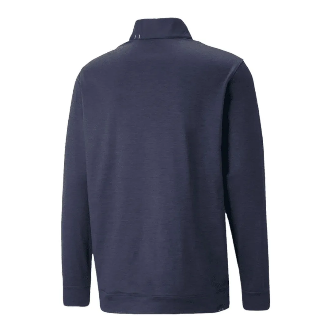Puma Colorblock 1/4 Zip Golf Midlayer 537463
