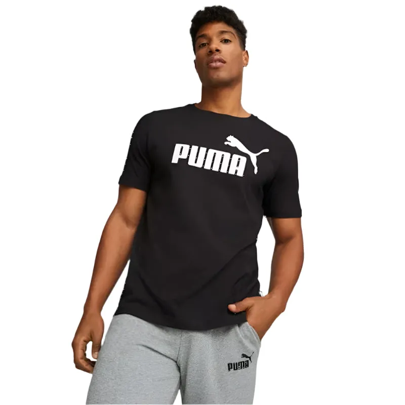 PUMA Mens Essentials Logo Tee