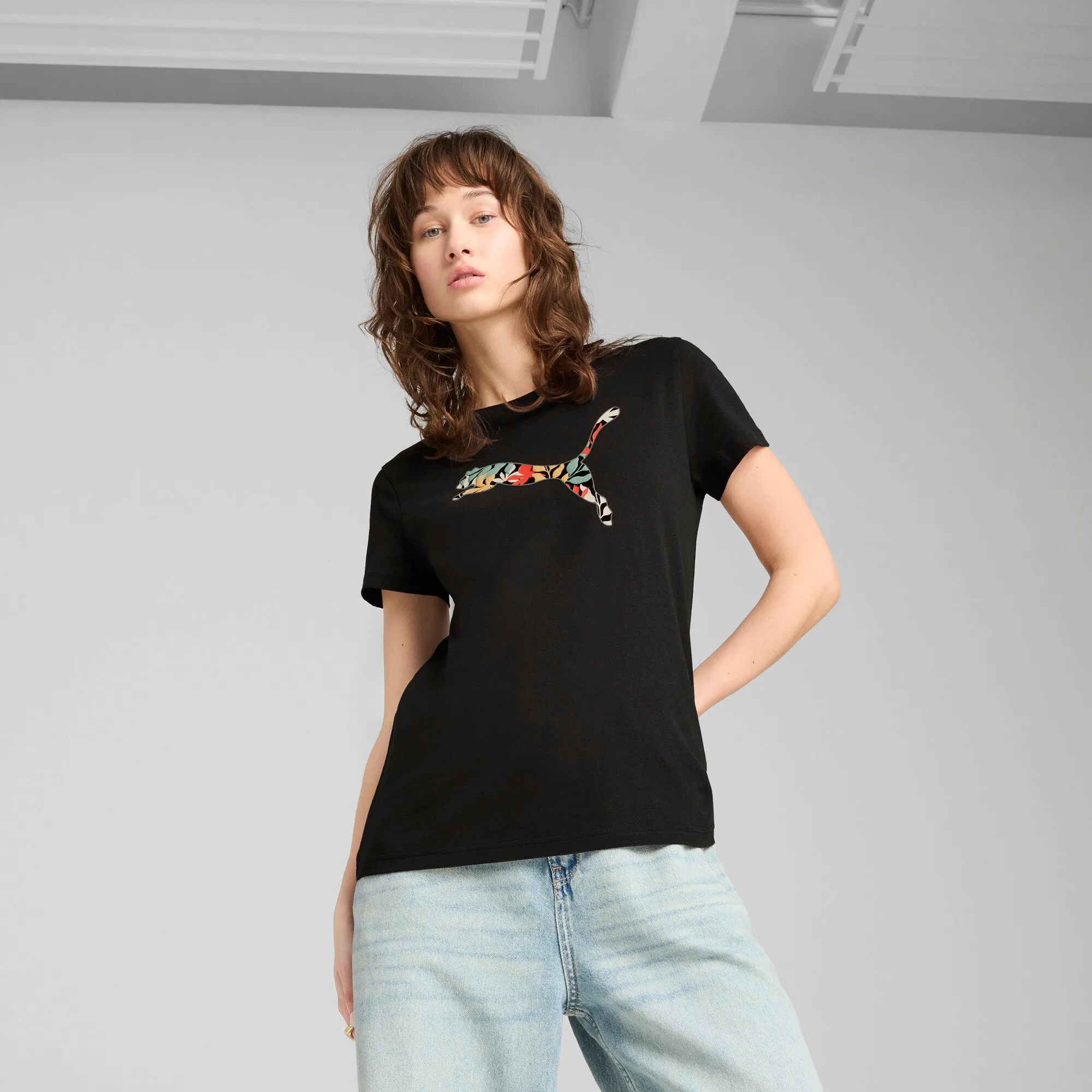 PUMA Women's GRAPHICS Floral Tee