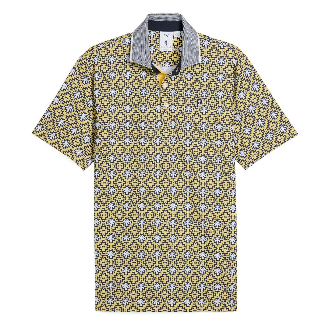 Puma x Palm Tree Crew Tile Golf Polo Shirt 630033