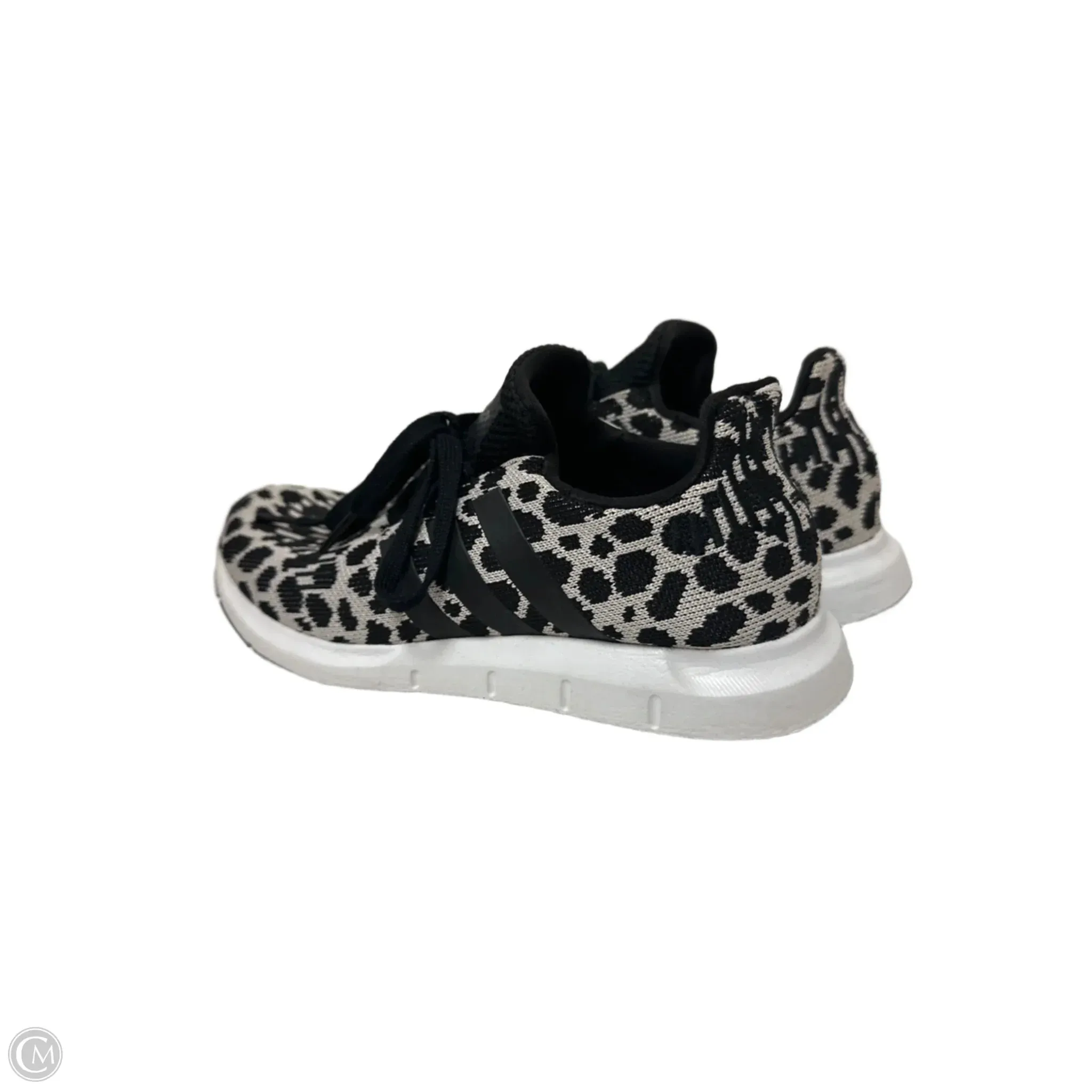 Shoes Athletic By Adidas In Black & Cream, Size: 6 adidas