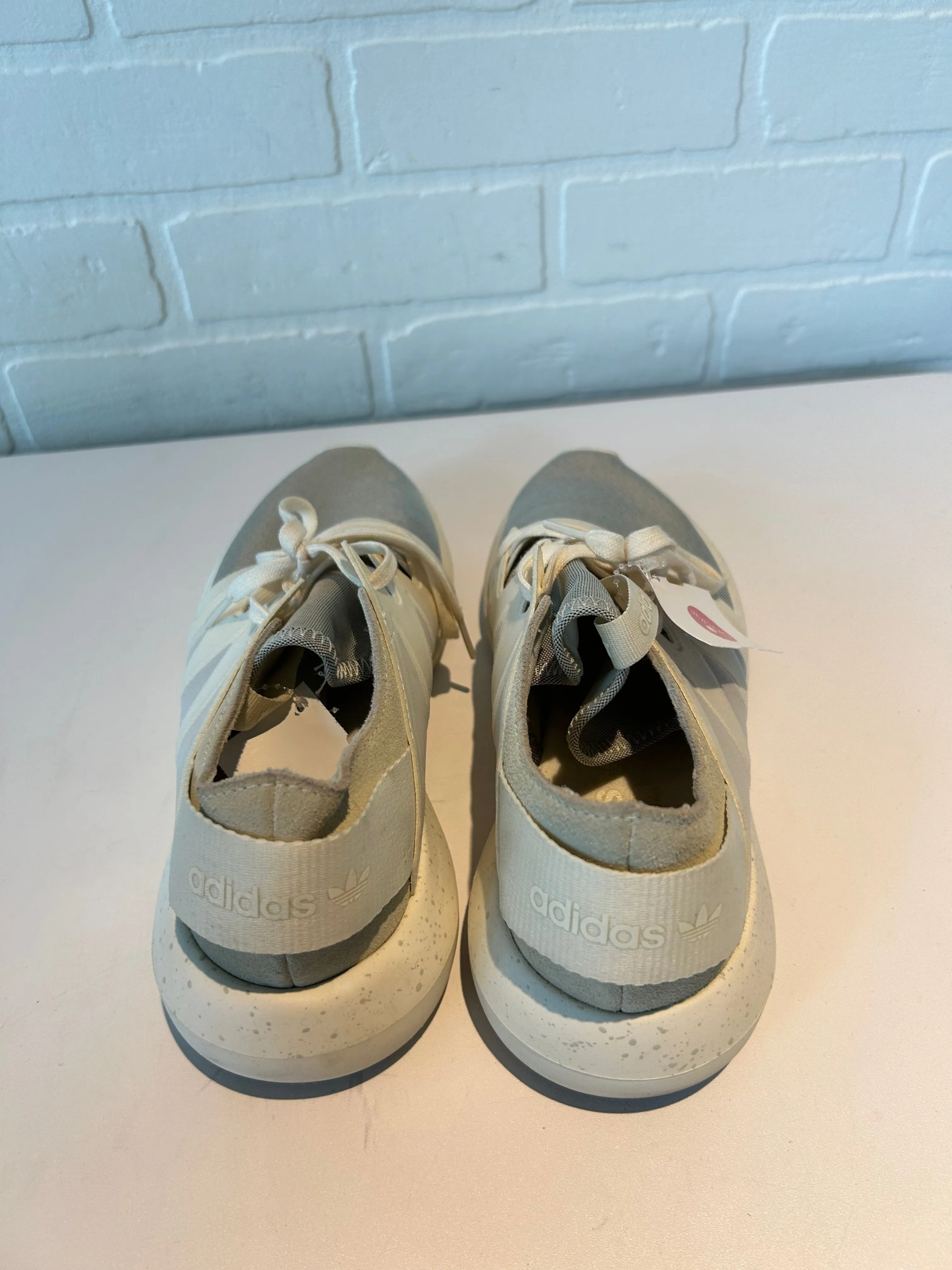 Shoes Athletic By Adidas In Cream & Grey, Size: 7.5 adidas