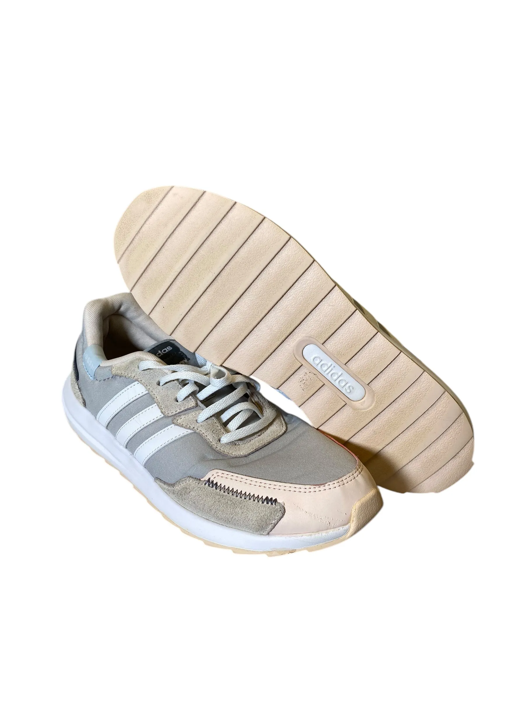 Shoes Athletic By Adidas In Grey & White, Size: 11 adidas