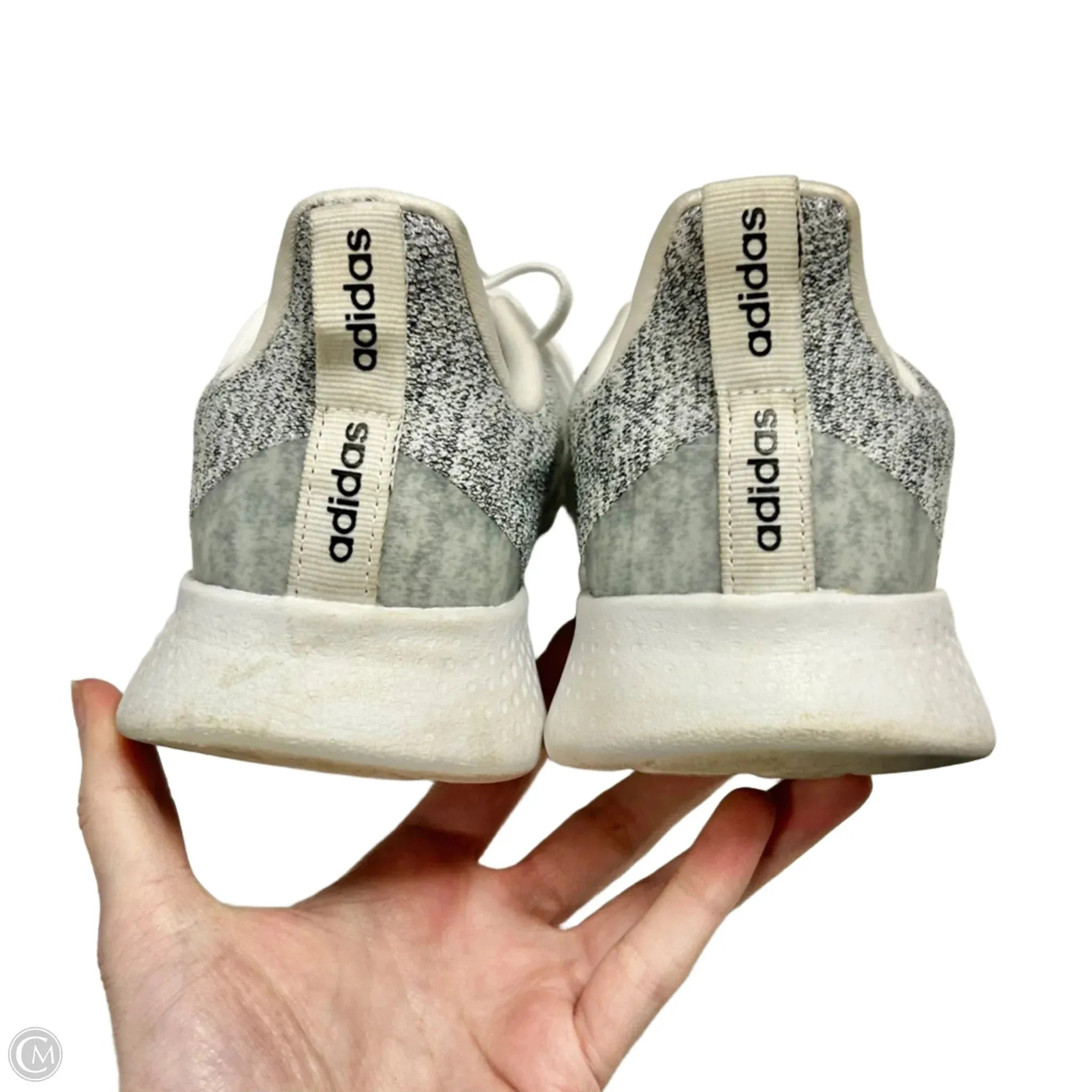 Shoes Athletic By Adidas In Grey & White, Size: 8 adidas