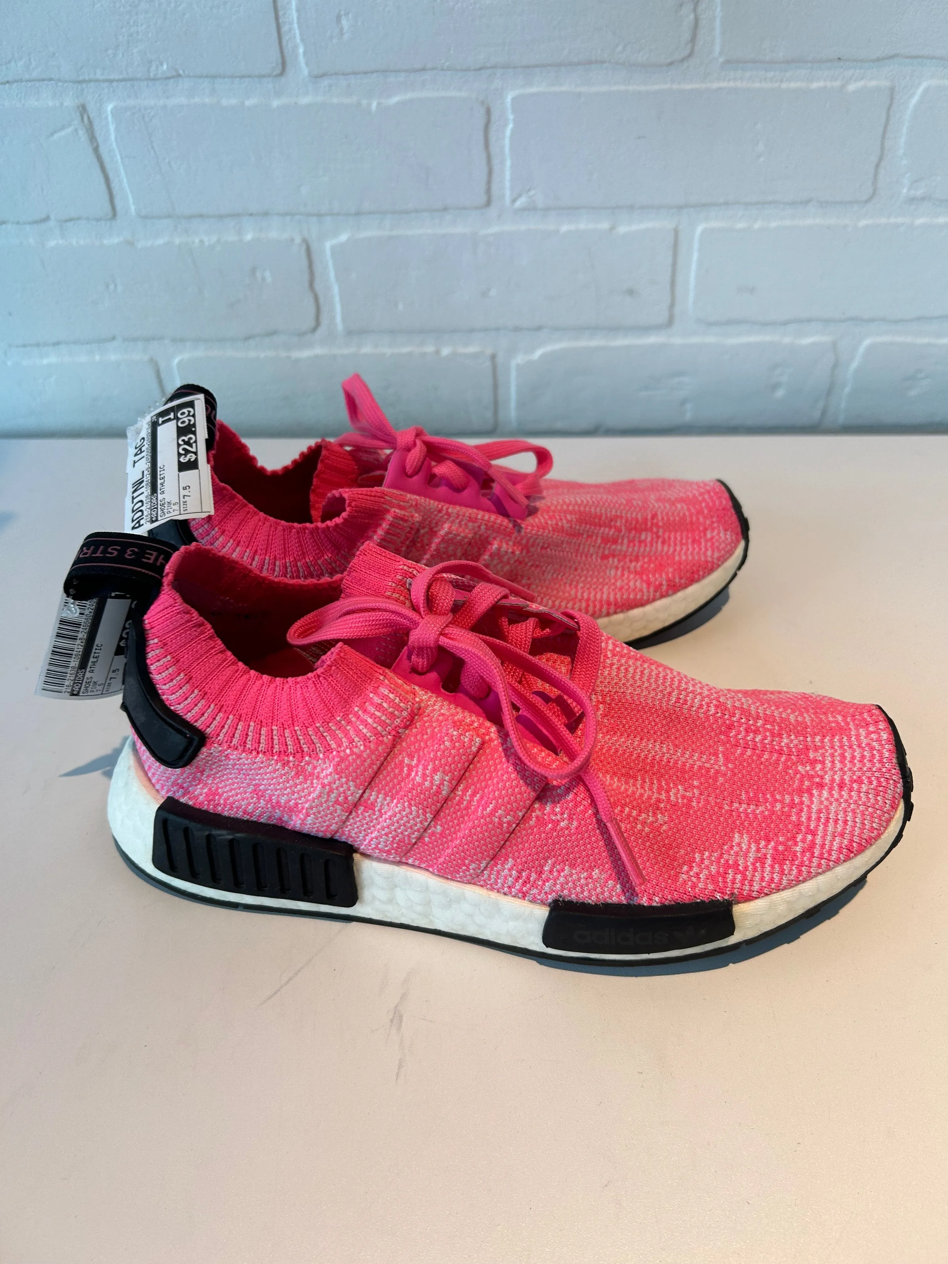 Shoes Athletic By Adidas In Pink, Size: 7.5 adidas