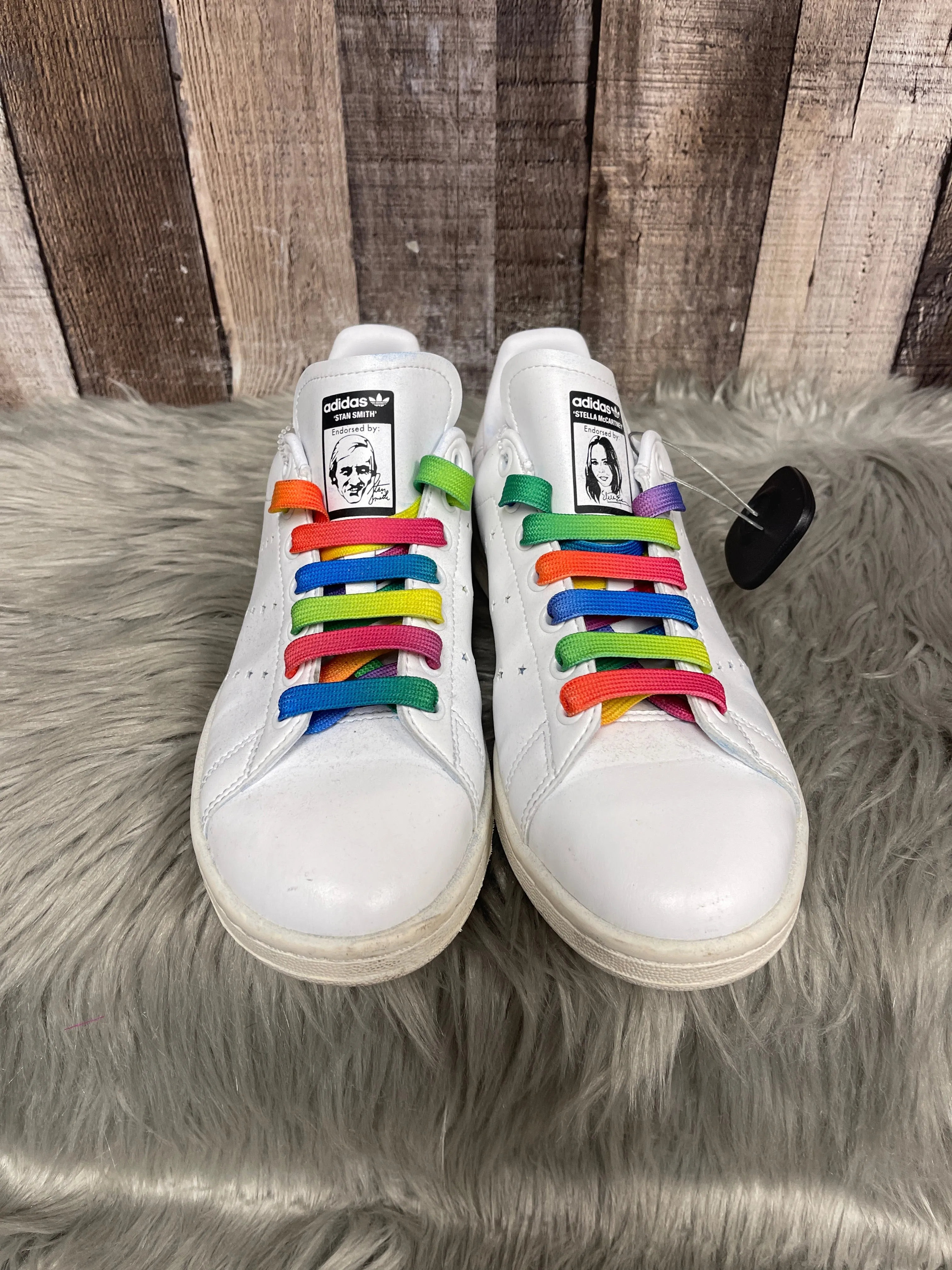 Shoes Athletic By Adidas In White, Size: 6.5 adidas