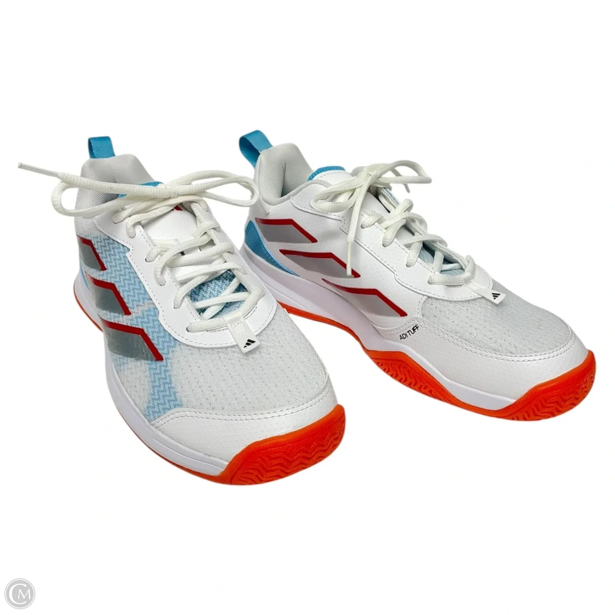 Shoes Athletic By Adidas In White, Size: 9 adidas