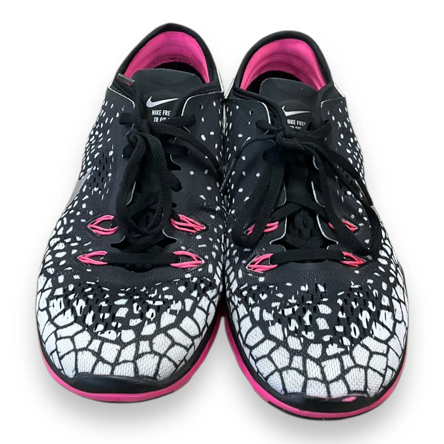 Shoes Athletic By Nike In Black & Pink, Size: 7.5 nike