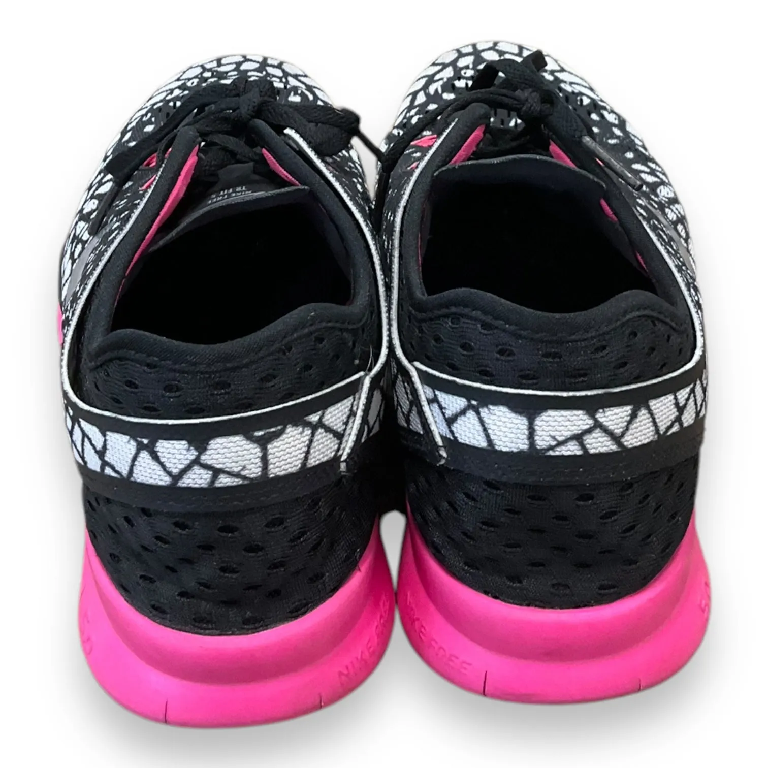 Shoes Athletic By Nike In Black & Pink, Size: 7.5 nike