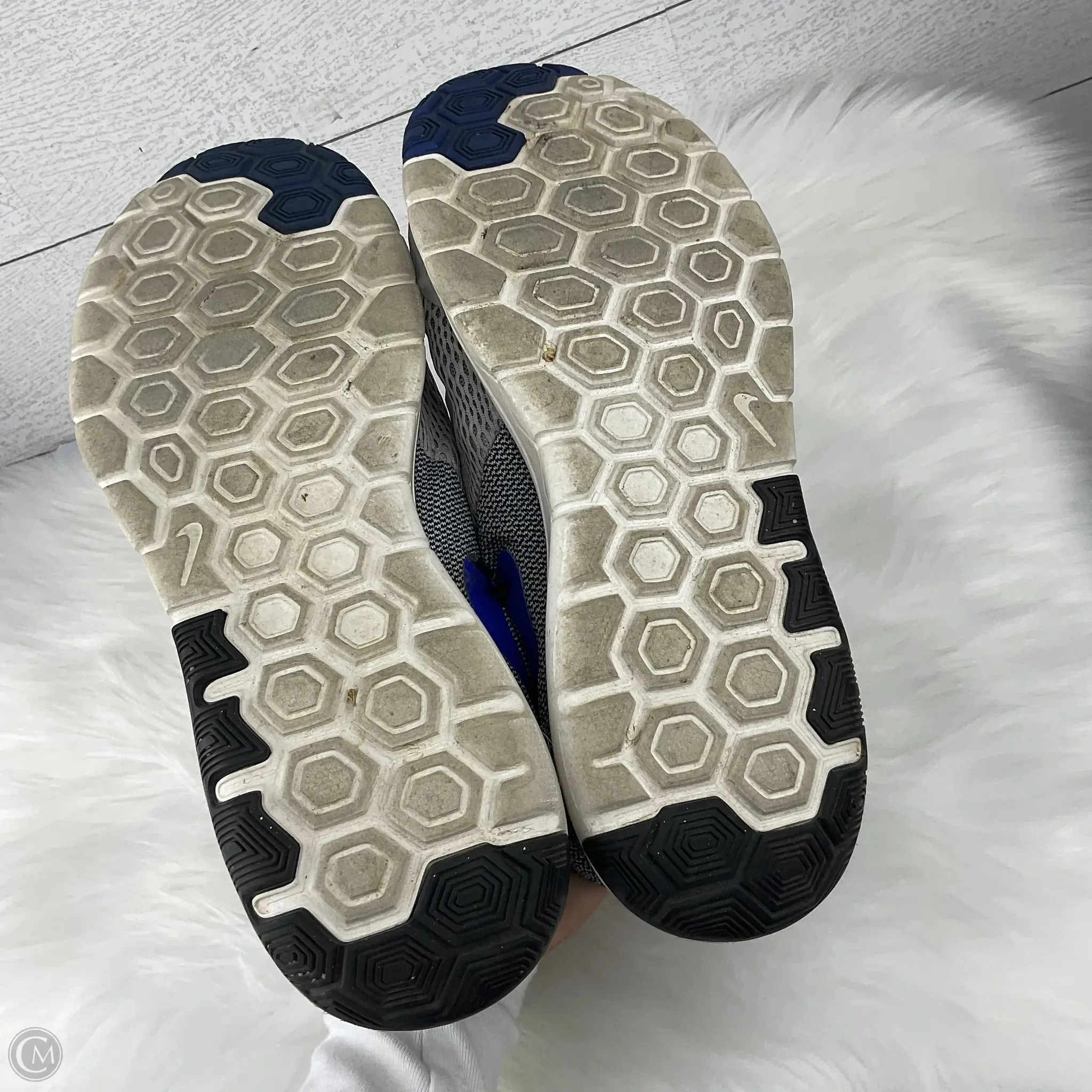 Shoes Athletic By Nike In Blue & Grey, Size: 11 nike