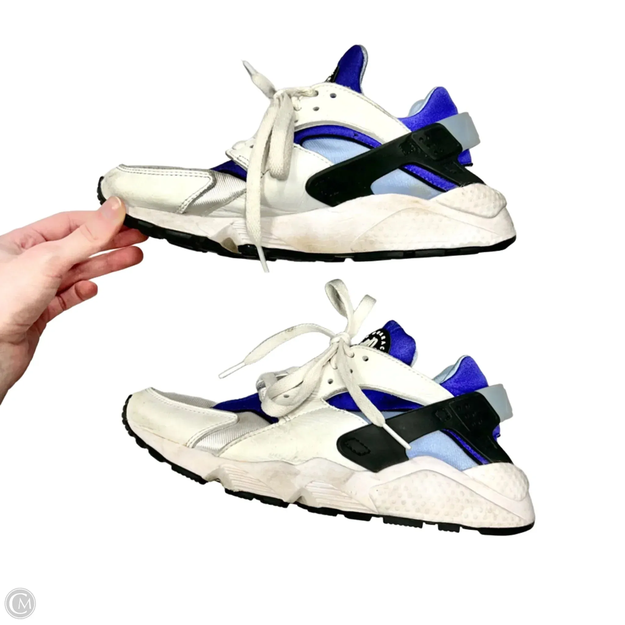 Shoes Athletic By Nike In Blue & White, Size: 8 nike