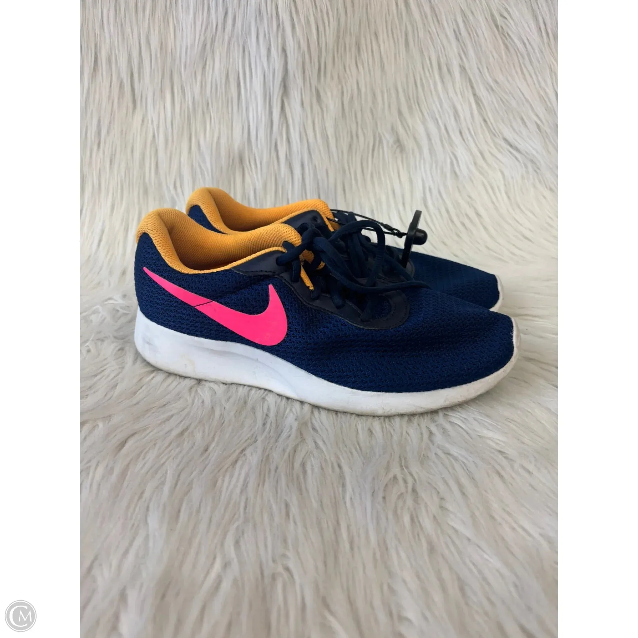 Shoes Athletic By Nike In Blue & Yellow, Size: 9 nike