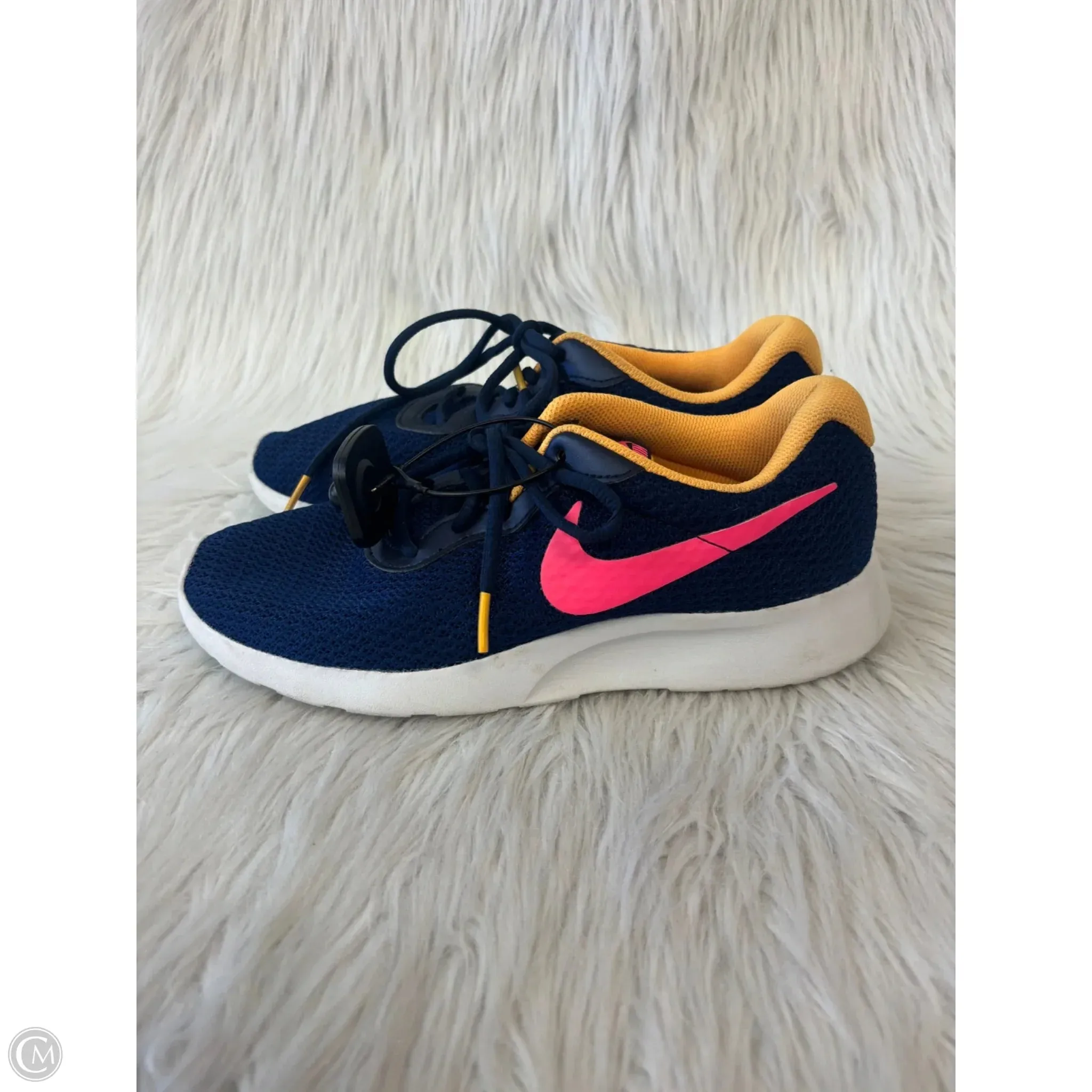 Shoes Athletic By Nike In Blue & Yellow, Size: 9 nike