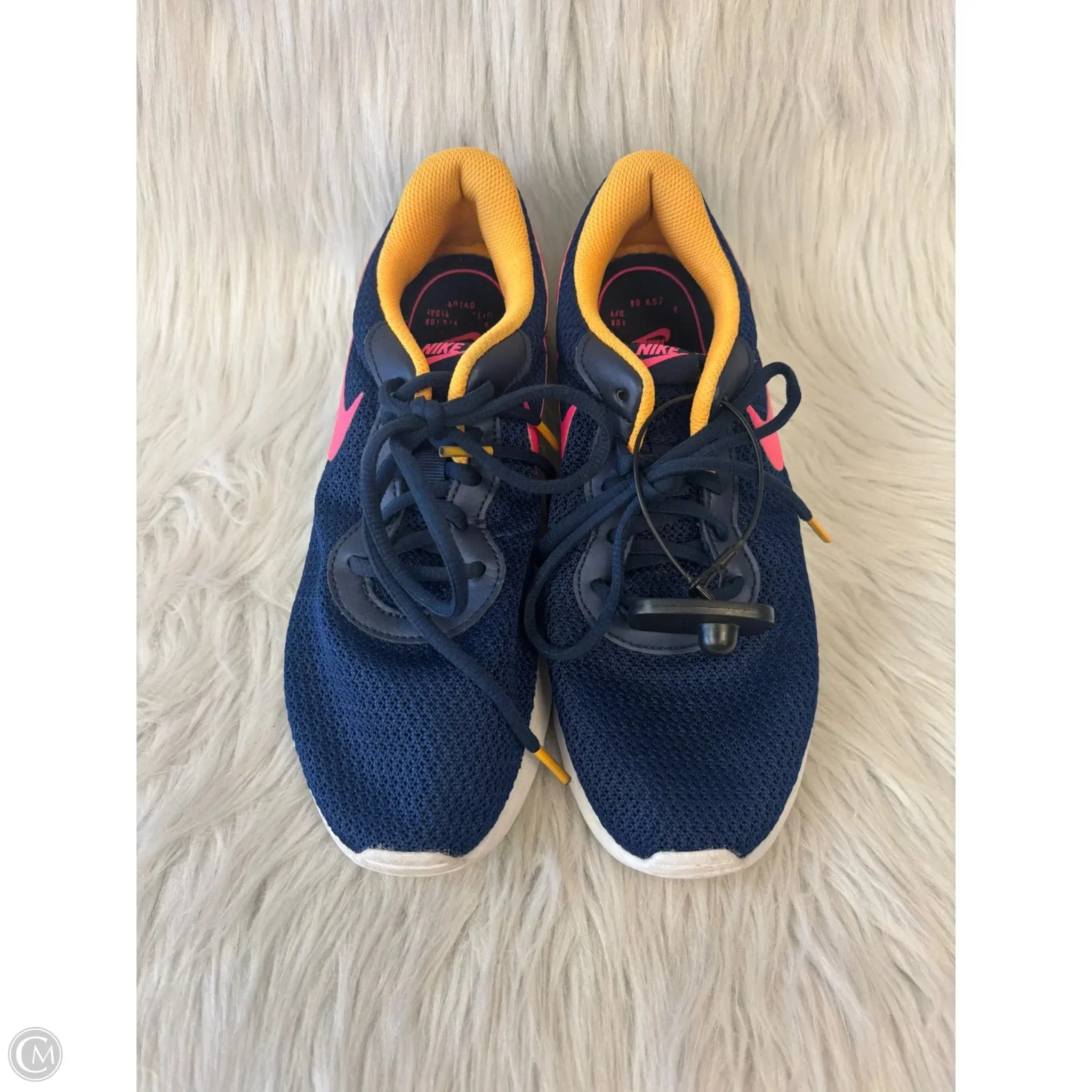Shoes Athletic By Nike In Blue & Yellow, Size: 9 nike