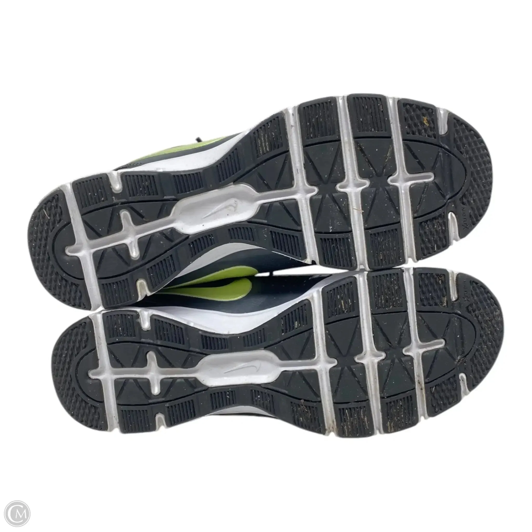 Shoes Athletic By Nike In Green & Grey, Size: 9 nike