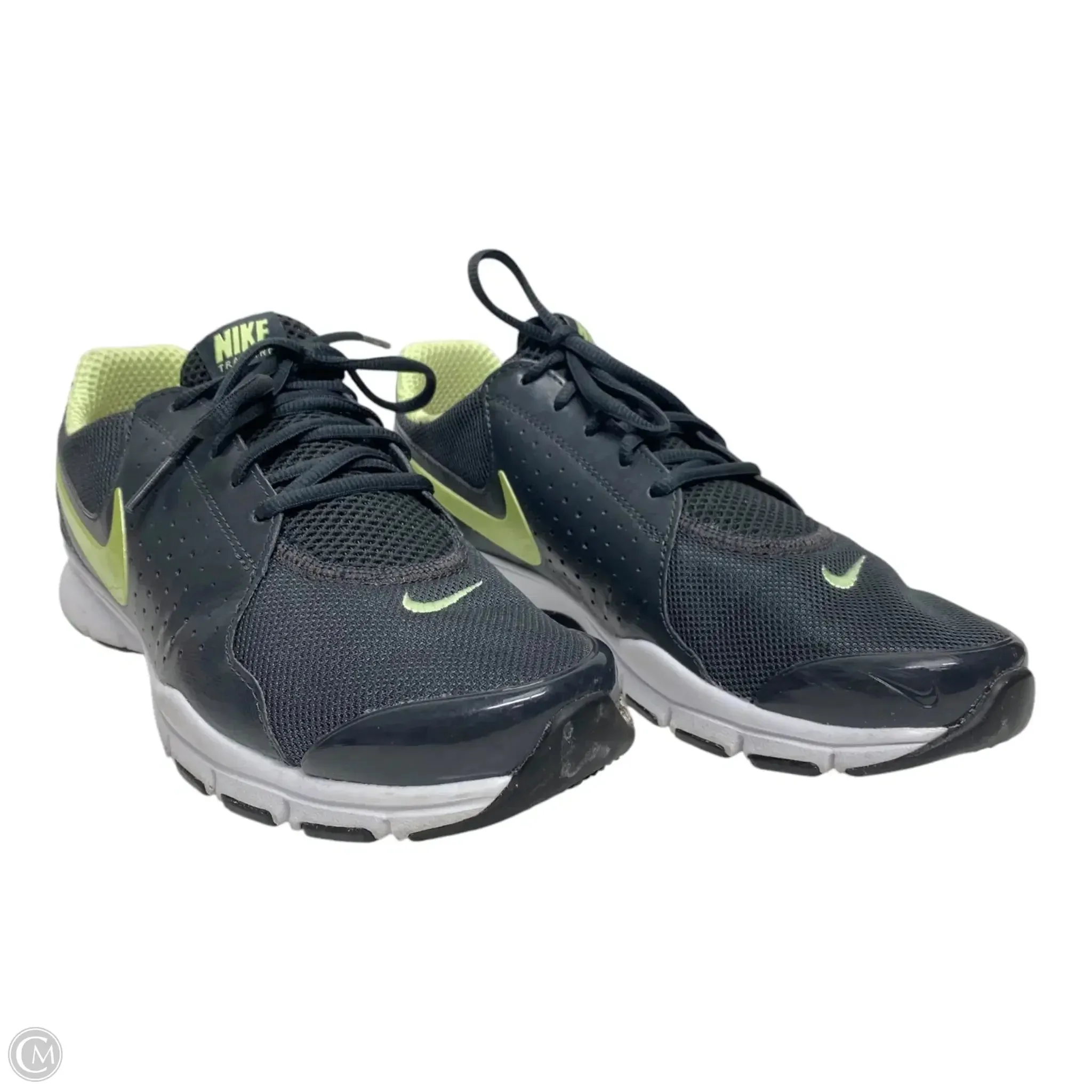 Shoes Athletic By Nike In Green & Grey, Size: 9 nike