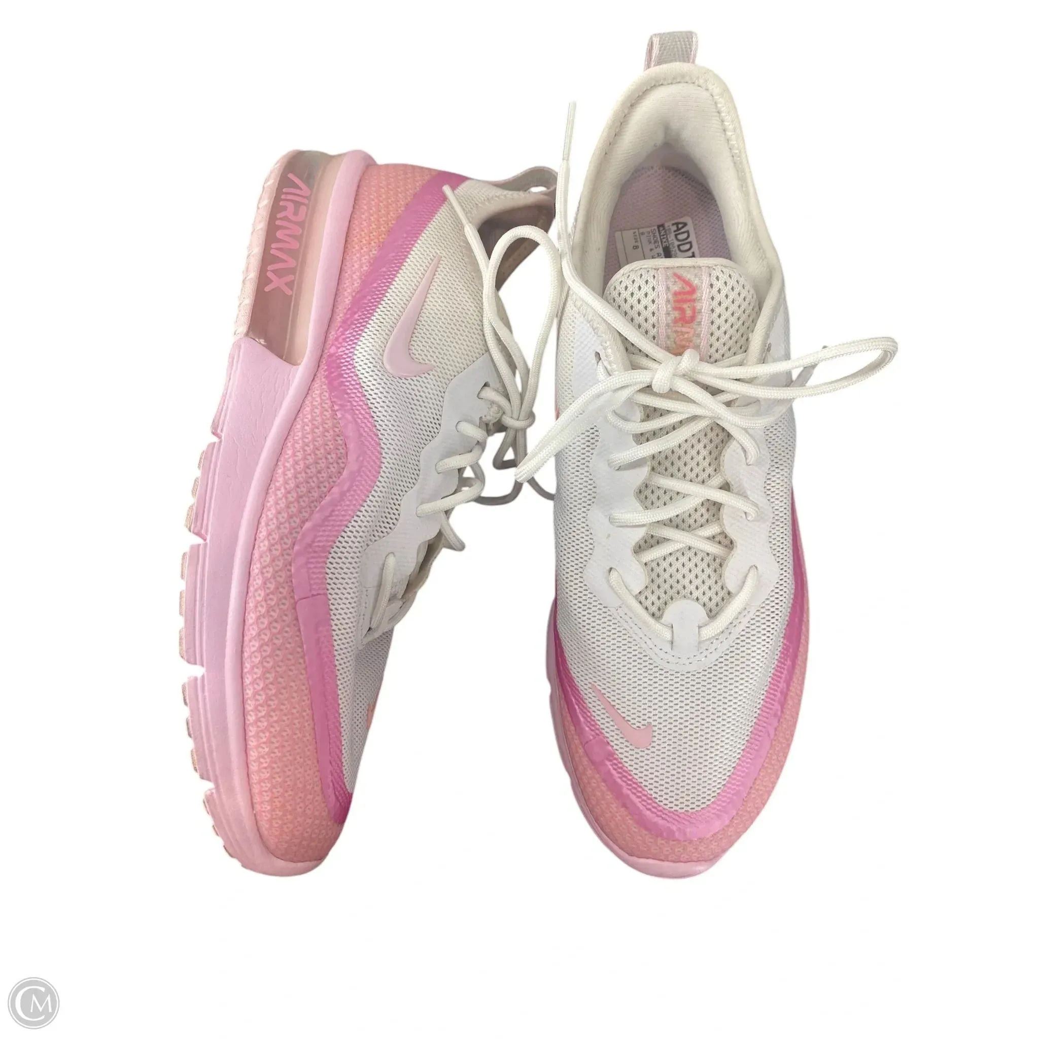 Shoes Athletic By Nike In Pink & White, Size: 8 nike