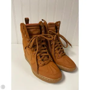 Shoes Heels Platform By Nike In Orange, Size: 6 nike