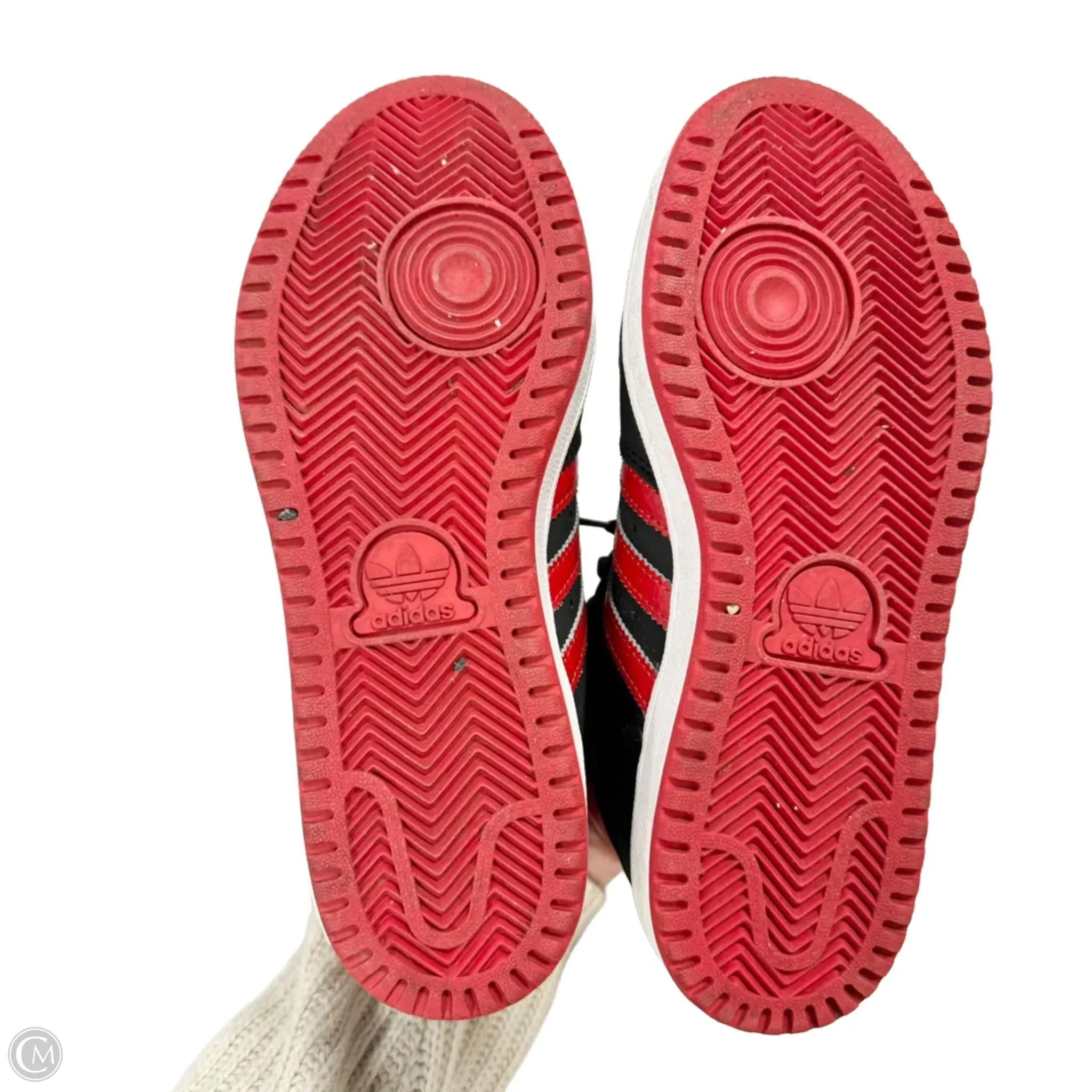 Shoes Sneakers By Adidas In Black & Red, Size: 7 adidas