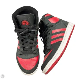 Shoes Sneakers By Adidas In Black & Red, Size: 7 adidas