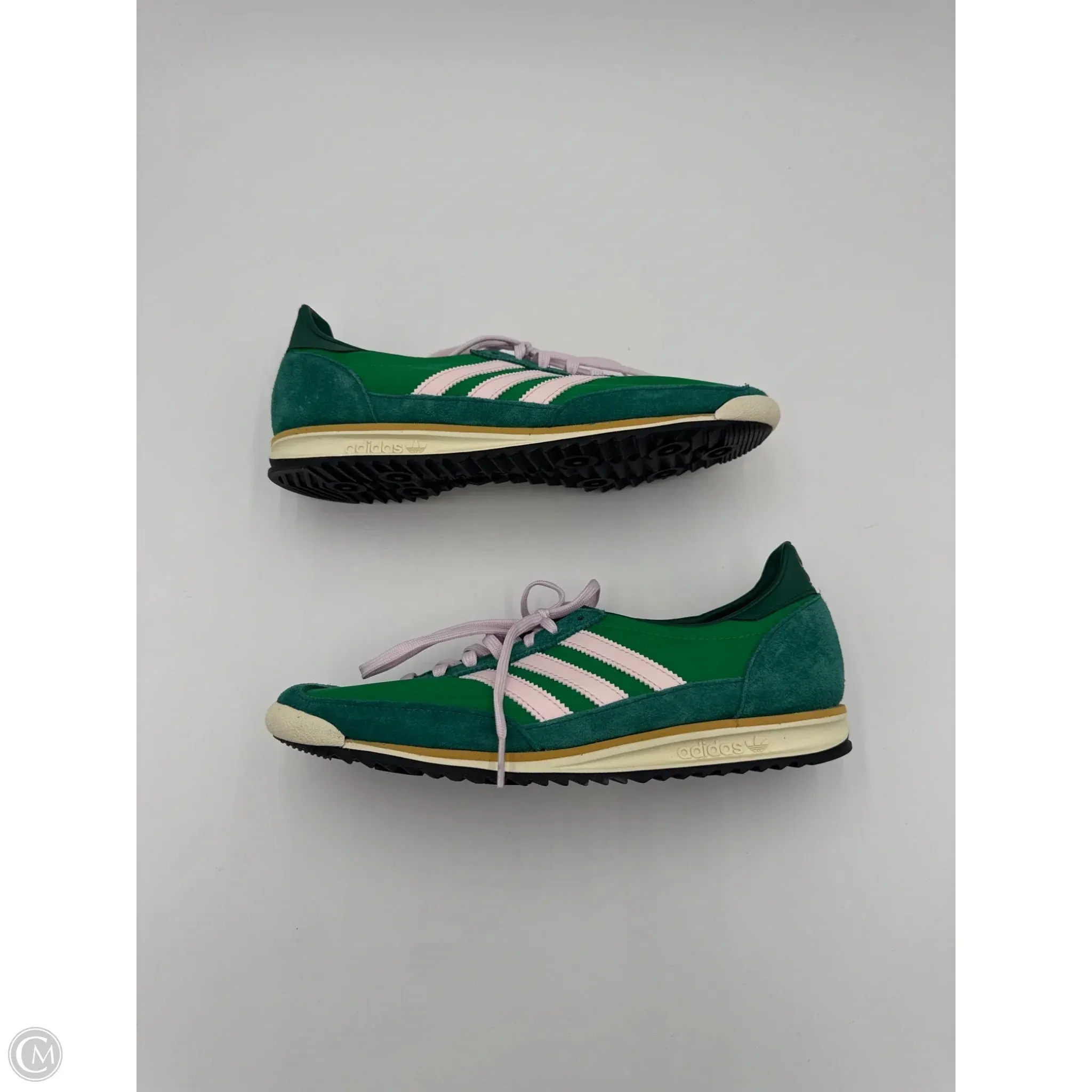 Shoes Sneakers By Adidas In Green, Size: 9 adidas