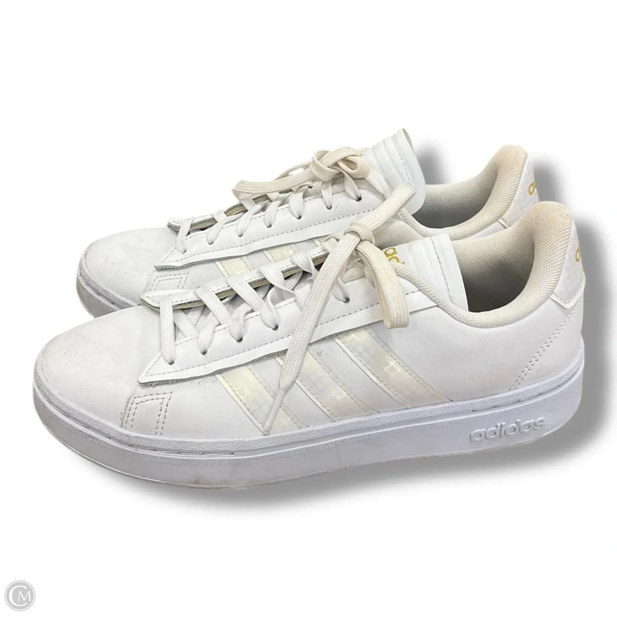 Shoes Sneakers By Adidas In White, Size: 8 adidas